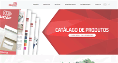 Desktop Screenshot of celucat.com.br